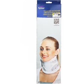 تصویر گردنبند طبی سخت مدل B-03 تینور سایز Tynor Cervical Collar Hard Adjustable Model B-03