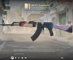 تصویر اسکین AK-47 rossfade 
