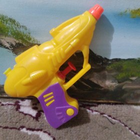 تصویر تفنگ آبپاش ترنم مدل Sniper رنگ زرد 