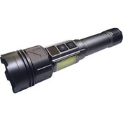 تصویر چراغ قوه شارژی 10000 لومن برد بلند GOLD POLICE GP 282 Gold Police 