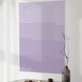 تصویر تقویم دیواری پلنر عرشدیس مدل بنفش ۱۴۰۴ 