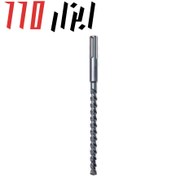 تصویر مته فیکس مدل چهار شیار طول 60 سانتی متر سایز 12 