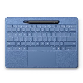 تصویر کیبورد فلکس سرفیس پرو 11 مایکروسافت با قلم اسلیم مدل Surface Pro Flex Keyboard with Slim Pen Microsoft Surface Pro Flex Keyboard with Slim Pen compatible with Surface Pro 11،10,9 and 8