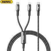 تصویر کابل شارژ 2 در 1 ریمکس CB25 توان 100W 