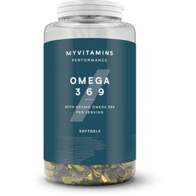 تصویر کپسول امگا 369 مای ویتامینز 120عددی MYVITAMINS OMEGA 3 6 9 SOFTGELS