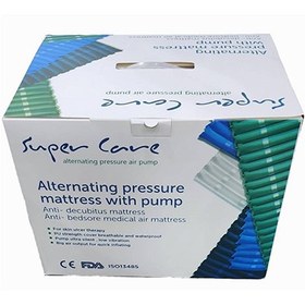 تصویر تشک مواج سلولی ضد زخم بستر کاوردار ضدآب 15سانت سوپر کِیر super care 