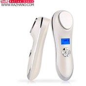 تصویر دستگاه اسکوم و ماساژور صورت سرد وگرم اسکوم تراپی و جوان ساز AOPHIA 7901 Ultrasonic Hot Cold Facial Lifting Vibration Massager beauty instrument