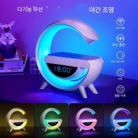 تصویر چراغ خواب و اسپیکر وایرلس مدل G 