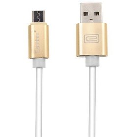 تصویر کابل تبدیل USB به microUSB مغناطیسی Earldom مدل ET-MC03 به طول 1 متر 