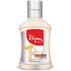 تصویر سس سالاد با پنیر بیژن 