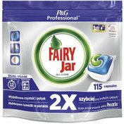 تصویر قرص ماشین ظرفشویی فیری مدل JAR 2X بسته 115 عددی ا شوینده ظروف شوینده ظروف