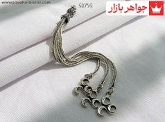 تصویر کرکوش نقره طرح ماه کد 62795 