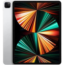 تصویر تبلت اپل مدل iPad Pro 2021 12.9 inch 5G ظرفیت 128 گیگابایت رنگ نقره‌ای تبلت 128GB 4G/ LTE,5G,WiFi 8GB 12.9 نقره ای اپل مدل iPad Pro 2021 12.9 inch 5G-128