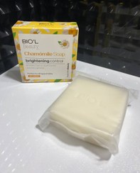 تصویر صابون آرایش پاک کن بابونه بیول Biol Chamomile Whitening Make up Soap For All Skins
