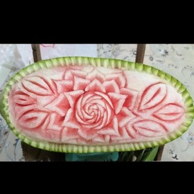 تصویر تزیین هندوانه شب یلدا 