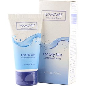 تصویر کرم مرطوب کننده مناسب پوست های چرب نواکر Cream Moisturizing For Oily Skin Novacare 