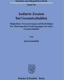 خرید و قیمت دانلود کتاب Isolierte Zession Bei Gesamtschulden ...