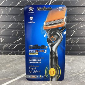 تصویر خودتراش ژیلت فیوژن مدل PROGLIDE POWER با سری فلکس بال GILLETTE FUSION PROGLIDE POWER FLEXBALL