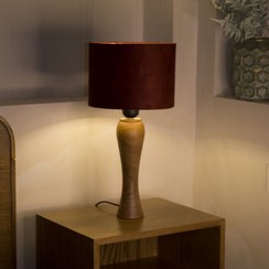 تصویر آباژور چوبی - مدل سرو 