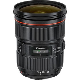 تصویر لنز دوربین عکاسی کانن مدل 70-24 میلیمتر - Canon EF 24-70mm f/2.8L II USM 