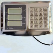 تصویر ترازو دیجیتال کمری نمایشگر ۶ رقم استیل 