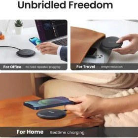 تصویر شارژر وایرلس یوگرین مدل CD186 ظرفیت ۱۵ وات 