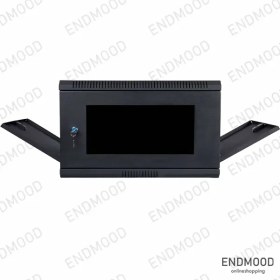 تصویر رک دیواری 6 یونیت عمق 35 آماد Amad rack