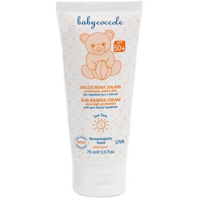 تصویر کرم ضد آفتاب کودک بیبی‌ کوکول +SPF 50 BabyCoccole SPF 50+ Sun Barrier Cream 75ml