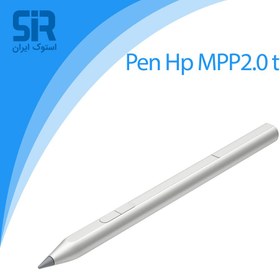 تصویر قلم لمسی اچ پی مدل HP rechargeable Mpp2.0 tilt سازگار با بیشتر مدلهای HP Spectre x۳۶۰,HP ENVY x۳۶۰,HP Pavilion x۳۶۰ و...رنگ مشکی و نقره ای 