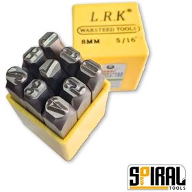 تصویر سنبه شماره کوب سایز 6میلیمتر LRK 