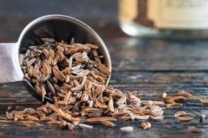 تصویر زیره وفلفل مخلوط Mixed cumin and pepper