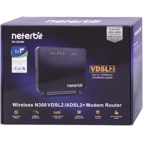 تصویر مودم روتر نتربیت مدل NV-2030N Neterbit NV-2030N Wireless Modem Router