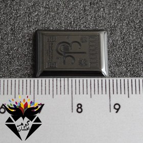 تصویر نگین حدید عین علی مستطیلی کد 061096 