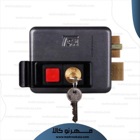 تصویر قفل برقی حیاطی تسا 