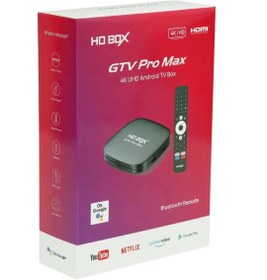 تصویر اندروید باکس hd box pro max Android tv box 4k hd box gtv pro max