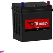 تصویر باتری خودرو 55 آمپر توربو کد Turbo55ah 