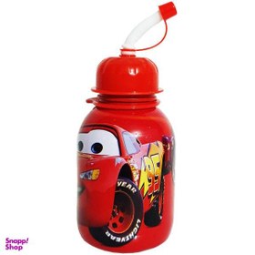 تصویر لیوان نی دار کودک طرح مک کویین کد 242 