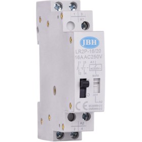 تصویر رله ضربه 2 پل دستی اتوماتیک 16 آمپر 220 ولت 1 باز و 1 بسته JBH|جی بی اچ 2-bridge manual automatic impact relay 16 amp 220 volt 1 open and 1 closed JBH