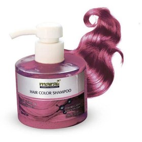 تصویر شامپو رنگساژ مارال (maral) صورتی اسموکی شماره 8.61 حجم 200میل Maral Smoky Pink Hair Color Shampoo number 8.61