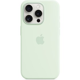 تصویر قاب سیلیکونی اصلی مگ سیف دار آیفون 15 پرو- Iphone 15 Pro Silicone Case With Magsafe 