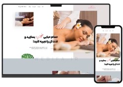 تصویر طراحی سایت خدمات ماساژ و کایروپراکتیک و طب سوزنی - طرح شماره ۱۰۶۵ 