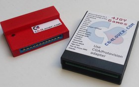 تصویر Commodore 64/128 4 JOY Adapter & Cartridge mit Spielen for 4 Players 