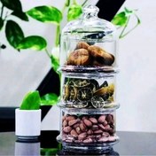 تصویر شکلات خوری سه طبقه ترک پاشا باغچه کد 100 _8 