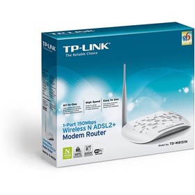 تصویر مودم تی پی لینک مودم روتر وایرلس TD-W8151N ا Modem TP-Link TD-W8151N Wireless N ADSL2+ Router Modem TP-Link TD-W8151N Wireless N ADSL2+ Router