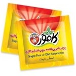 تصویر پودر شیرین کننده رژیمی بدون قند ساشه 50 عدد ا Low Calorie Sweetener Powder Low Calorie Sweetener Powder