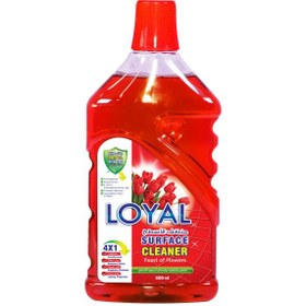 تصویر پاک کننده سطوح معطر لویال 2400 میل با رایحه جشن گلها | Loyal Surface Cleaner 