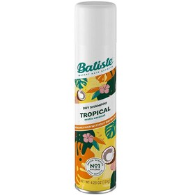 تصویر شامپو خشک باتیست مدل Tropical حجم 200 میلی لیتر Batiste Tropical Dry Shampoo 200ml