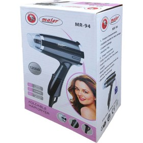 تصویر سشوار مسافرتی مایر مدلMR-94 Mayer MR-94 travel hair dryer