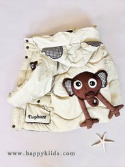 تصویر کاپشن پسرانه وارداتی داخل پشم شیشه اورجینال 1تا6سال کدکالا : H2420 