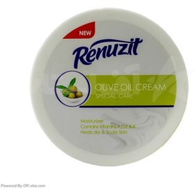 تصویر کرم کاسه ای مرطوب کننده رینوزیت (Renuzit) مدل OLIVE OIL حجم 200 میلی لیتر Renuzit moisturizing cream OLIVE OIL 200ml